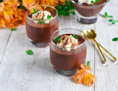 шоколадный мусс фото